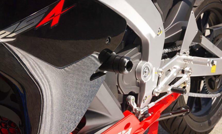 Sato Racing Frame Slider Kit '11-'13 Aprilia RS4 125