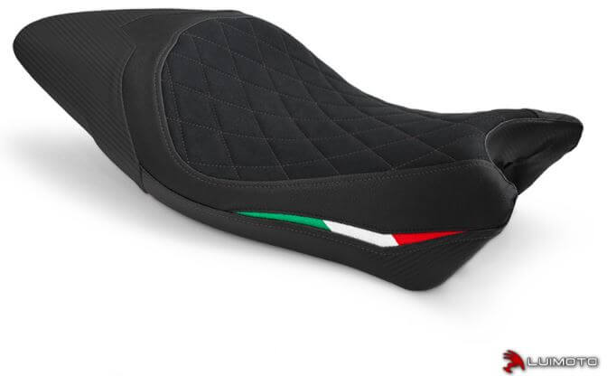 LuiMoto Diamond Seat Cover '17-'20 DUCATI MONSTER 797| Rider