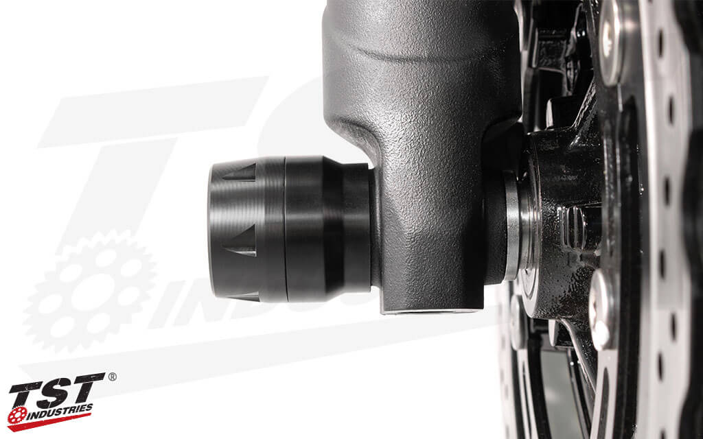 TST Industries Fork Sliders for Kawasaki Ninja 400, Ninja 500, Z400