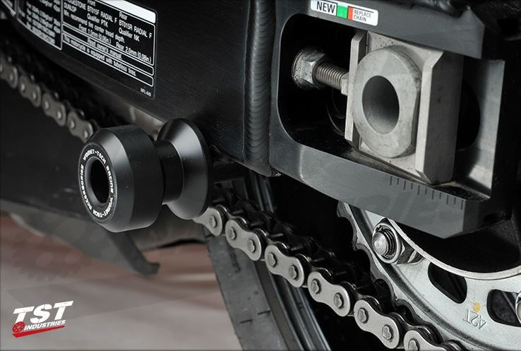 Womet-Tech Swingarm Spools Sliders for BMW '09-'19 S1000RR, '14-'19 S1000R