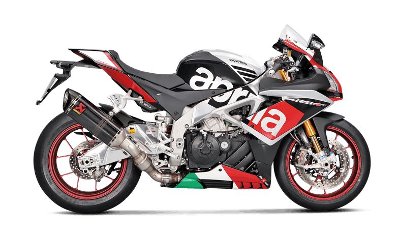 Akarapovic Slip On Line (Carbon) EC Type Approved Exhaust System '15-'16 Aprilia RSV4