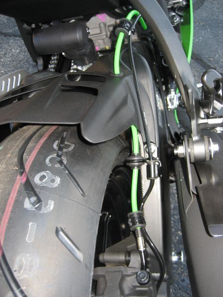 Spiegler Stainless Steel Rear Brake Lines Kit for 2013 Kawasaki ZX6R 6