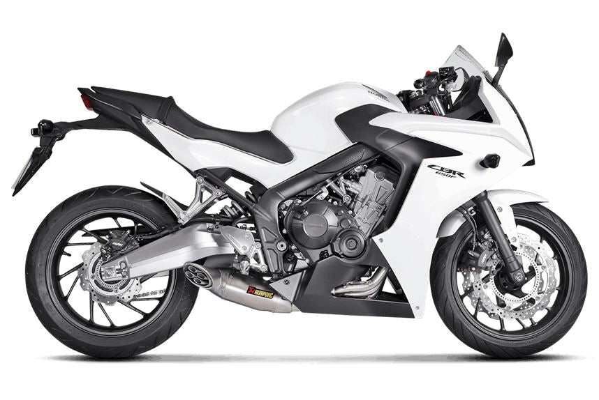 Akrapovic Racing Line (Titanium) Full Exhaust System for 2014-2015 Honda CBR650F - EC Type Approved