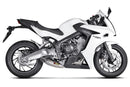 Akrapovic Racing Line (Titanium) Full Exhaust System for 2014-2015 Honda CBR650F - EC Type Approved