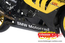 ILMBERGER Carbon Fiber Race Lower Fairing / Belly Pan (1 Piece) Use Only w.Racing Exhaust 2009-2014 BMW S1000RR