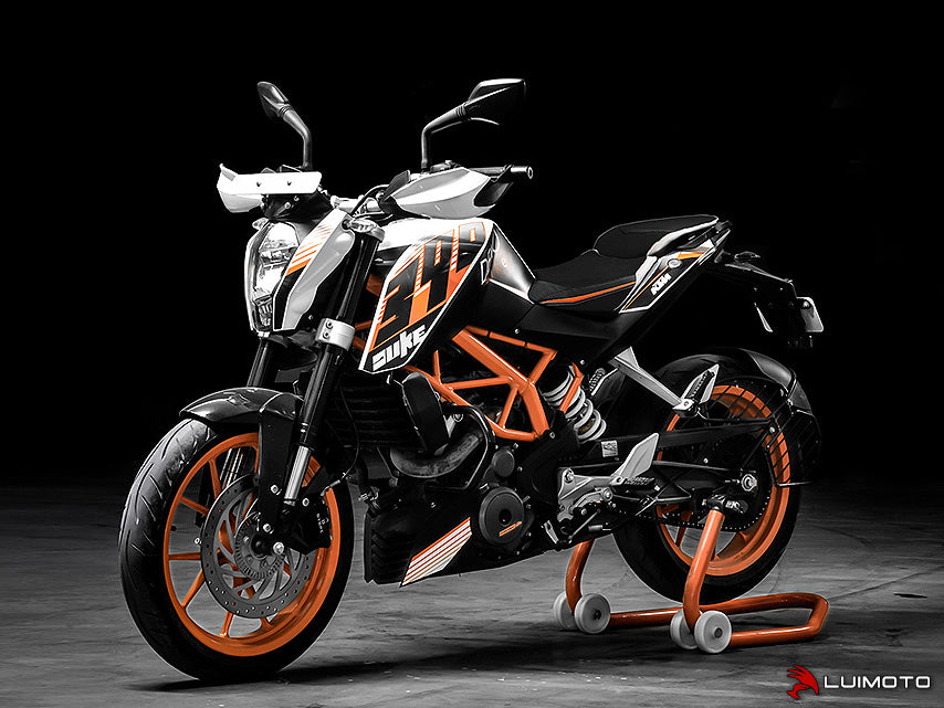 LuiMoto Seat Covers for 2013-2016 KTM 390 Duke | Passenger