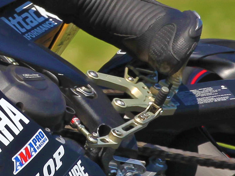 Attack Performance Adjustable Rearsets for 2006-2010 Kawasaki ZX10R