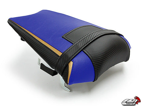 LuiMoto Team Yamaha Seat Cover 2010-2014 Yamaha FZ8 / Fazer 8 - Cf Black/Blue
