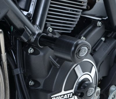 R&G Aero Crash Protectors for Ducati Scrambler Classic/Icon (800) '15-'18 /  Urban Enduro '15-'17 / Scrambler Sixty2 '16-'18 / Desert Sled '17-'18 / Scrambler Street Classic '18-'20