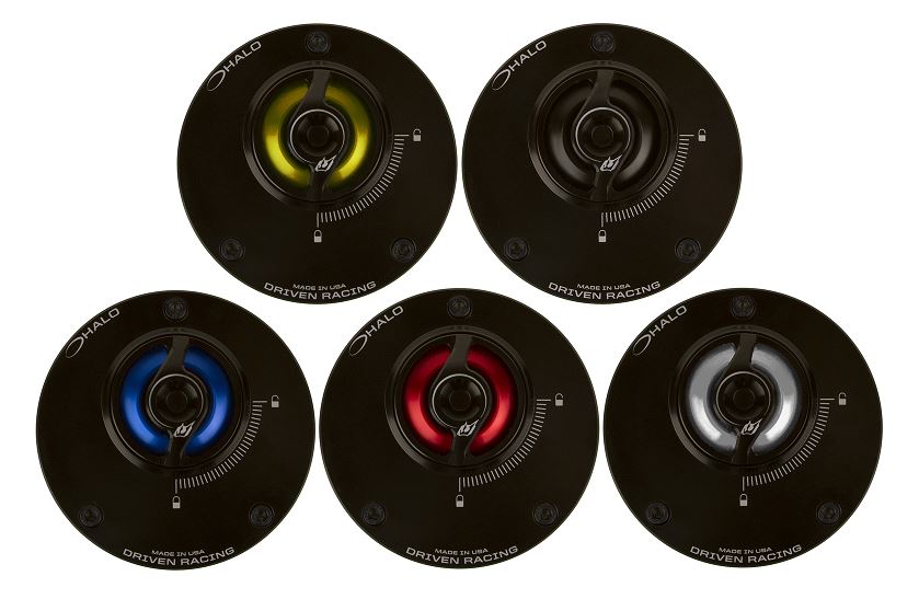 Driven Racing Halo Gas/Fuel Cap '10-'22 BMW S1000RR, '14-'22 S1000R, '14-'19 R nine T