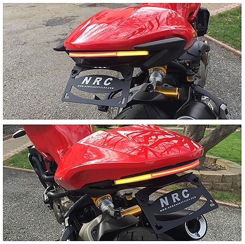 New Rage Cycles 'Stealth' Fender Eliminator '14-'17 Ducati Monster 821, '14-'16 Monster 1200