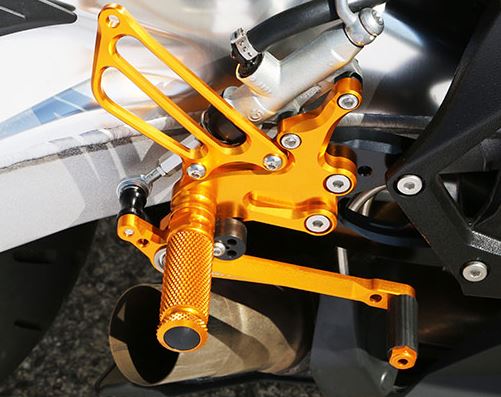 Sato Racing "Race Version" Adjustable Rearsets '15-'16 BMW S1000RR