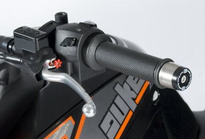 R&G Bar End Sliders for 12'-18' KTM 690 Duke / R, 08'-12' 990SMR, '14-'17 KTM 1290 Super Duke / R