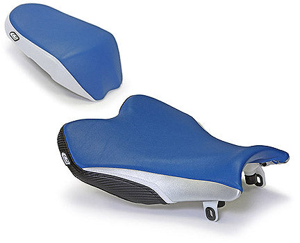LuiMoto Team Suzuki Seat Cover 2009-2014 Suzuki GSXR 1000 - Blue/Silver