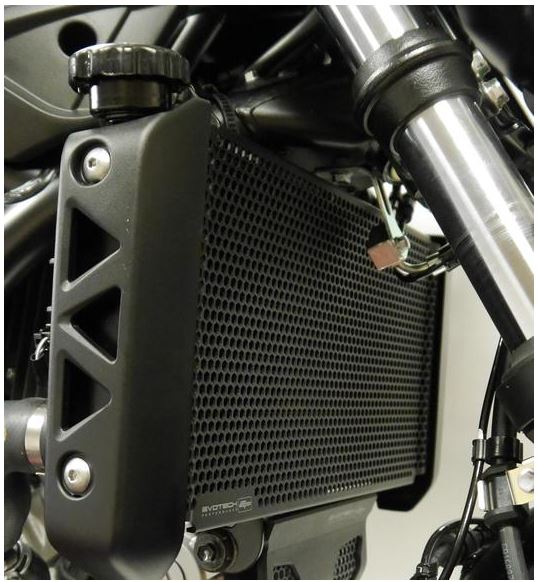 Buy Evotech Performance Radiator Guard '16-'23 Suzuki SV650/SV650X
