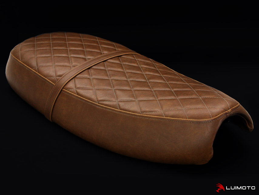 LuiMoto Vintage Seat Covers for Triumph Bonneville - Brown