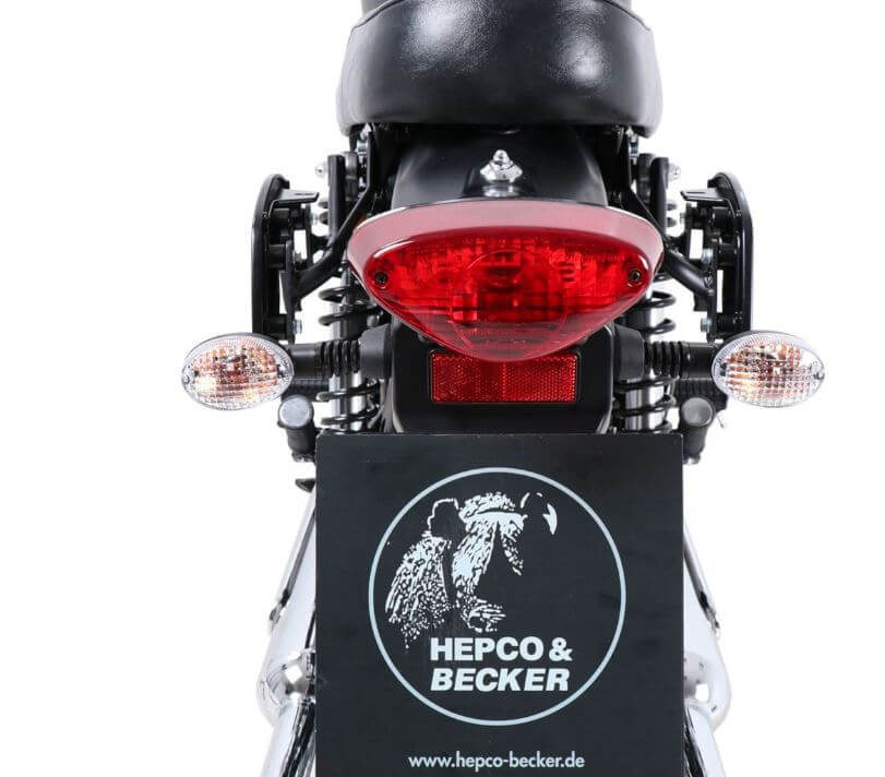Hepco & Becker C-Bow Carrier '19+ Kawasaki W800 Street/ Cafe - Black