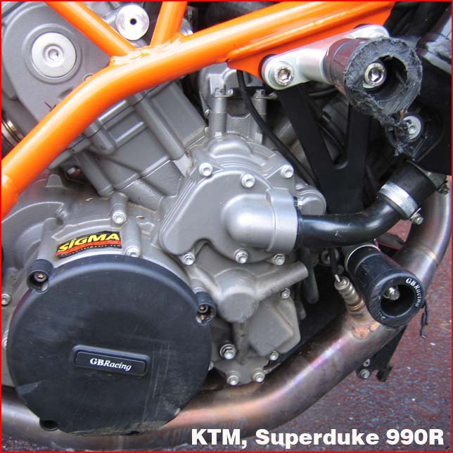 GB Racing Crash Protection Bundle 05-14 KTM 990/R Superduke