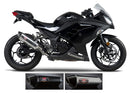 Yoshimura R77 Slip-on Exhaust Systems for '13-'17 Kawasaki Ninja 300