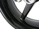 BST 6.625" x "17 5 Spoke Slanted Carbon Fiber Rear Wheel for 2010-2014 BMW S1000RR/HP4