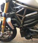 Shown on the Ducati Monster 1200