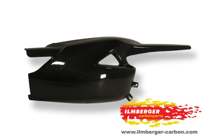 ILMBERGER Carbon Fiber Swingarm Cover w.Chain Guard 2011-2012 Triumph Speed Triple / R 1050