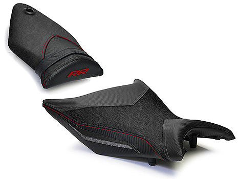 LuiMoto Technik Seat Cover Set 09-2011 BMW S1000RR - Black