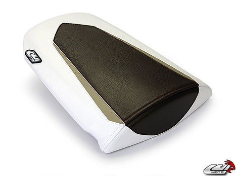 LuiMoto Tribal Blade Seat Cover 07-12 Honda CBR600RR - Sp Black/Brown/White