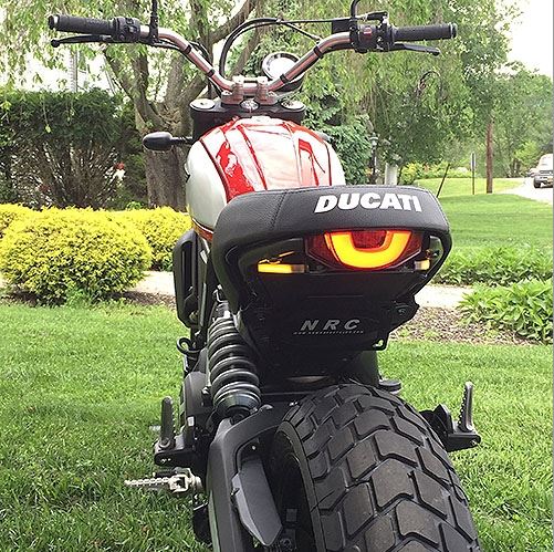 New Rage Cycles Fender Eliminator Kit for 2015+ Ducati Scrambler Classic/Icon/Urban Enduro/Full Throttle