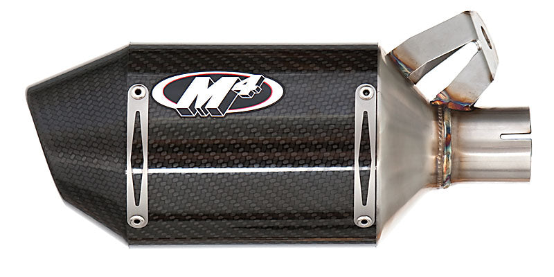 M4 Street Slayer Carbon Slip On Exhaust System '06-'20 Yamaha R6