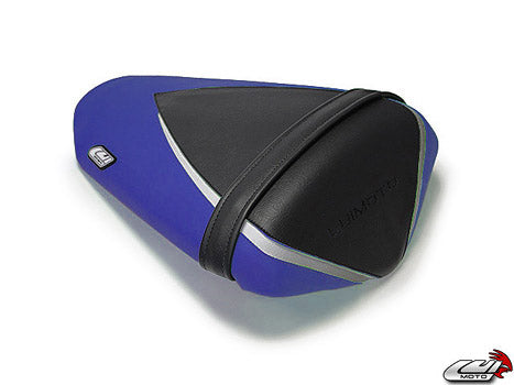 LuiMoto Team Kawasaki Seat Cover 2009-2012 Kawasaki ZX6R - Cf black/Blue