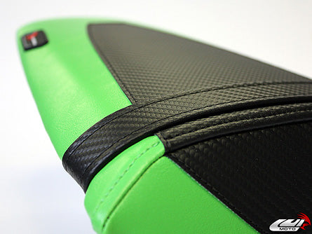 LuiMoto Team Kawasaki Seat Cover 2011-2015 Kawasaki ZX10R - Blk/Green