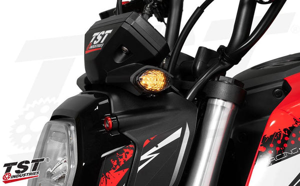 TST Industries LED Flushmount Turn Signals for '13-'22 Honda Grom