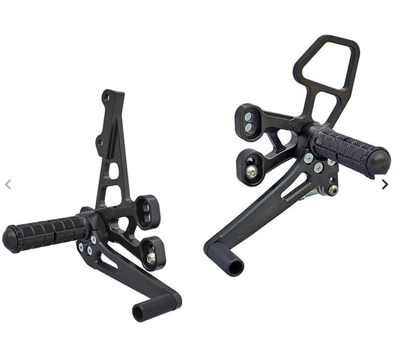 Woodcraft Complete Rearset Kit for'07-'08 Suzuki GSXR 1000