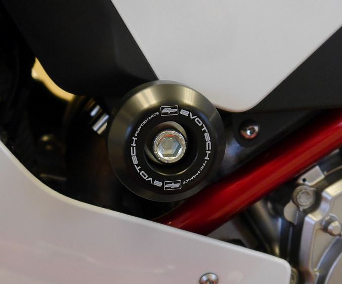 Evotech Performance Crash Protection Bobbins '15-'22 Yamaha R1/R1M/R1S, '16-'22 FZ-10/MT-10