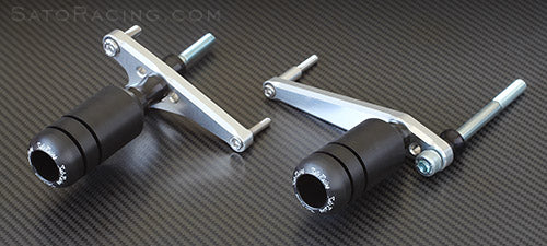 Sato Racing Frame Sliders 2009-2011 Kawasaki ER-6N, ER-4N
