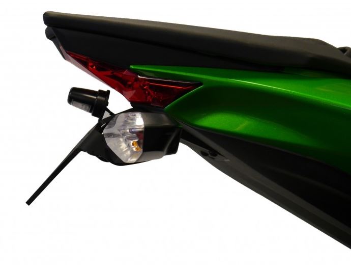 Evotech Performance Tail Tidy / License Plate Holder 2014-2018 Kawasaki Z1000 | bun002172