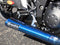 Brocks Performance TiWinder Blue 18" Muffler Street Full Titanium Exhaust System for 2006-2013 Kawasaki ZX14R