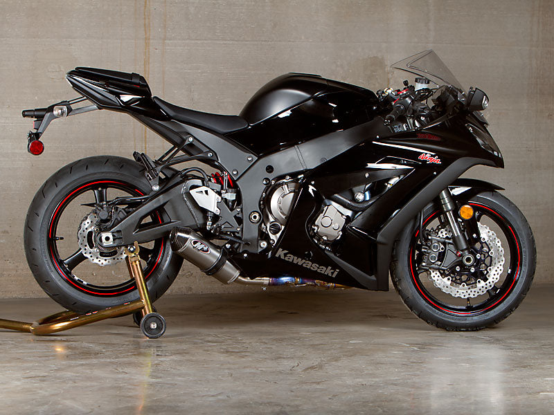 M4 Street Slayer Titanium Slip-on Exhaust System 2011-2015 Kawasaki ZX10R [KA9926]