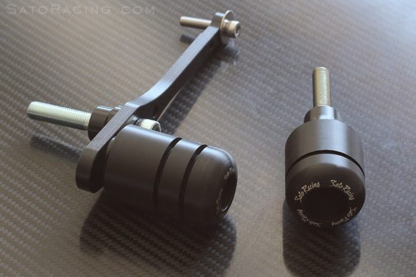 Sato Racing No-Cut Frame Sliders '08-'16 Yamaha YZF R6