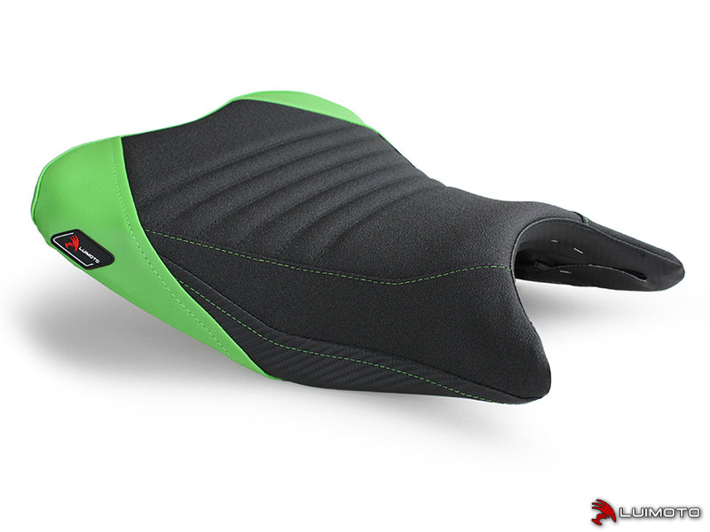 LuiMoto Race Seat Cover '18-'20 Kawasaki Ninja 400 - Front Seat