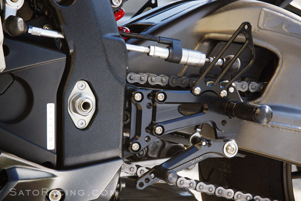 Sato Racing Adjustable Rearsets for 2009-2014 BMW S1000RR