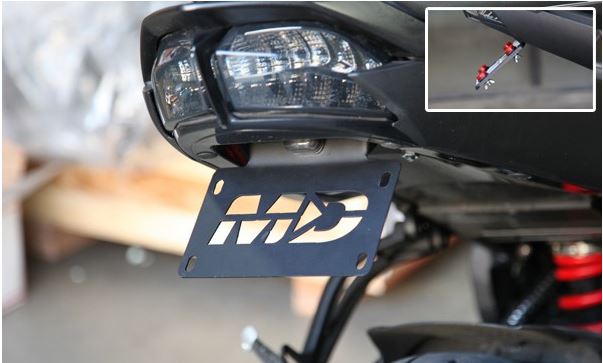 Motodynamic Fender Eliminator for 2006-2015 Yamaha FZ1, 2011-2013 FZ8