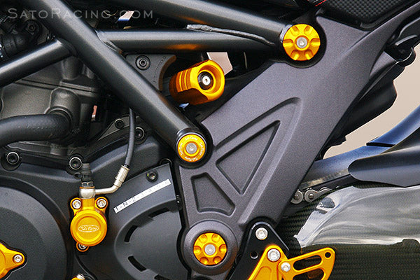 Sato Racing Frame Plugs for Ducati Diavel