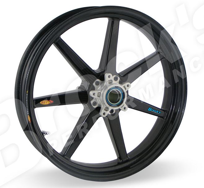 BST 3.5" x "17 Carbon Fiber Front Wheel for Ducati 848, 1098/S/R, 1198, Streetfighter