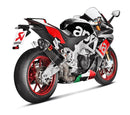 Akarapovic Slip On Line (Carbon) OPEN Exhaust System 2015-2016 Aprilia RSV4 | S-A10SO68-ZC