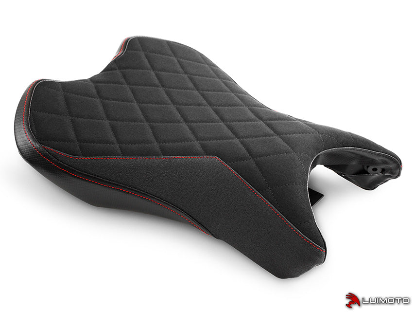 LuiMoto Diamond Edition Seat Cover 2017-2018 Triumph Street Triple 765 | Rider