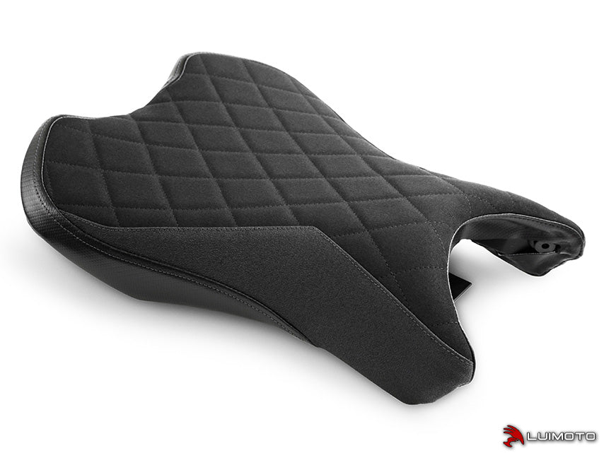 LuiMoto Diamond Edition Seat Cover 2017-2018 Triumph Street Triple 765 | Rider