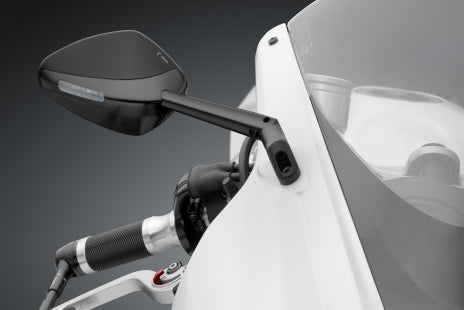 Rizoma Veloce L Universal Mirror w.Turn Signal (Each) | Motostarz