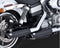 Vance & Hines Twin Slash 3" Slip-Ons Exhaust System 1991-2014 Harley-Davidson Dyna
